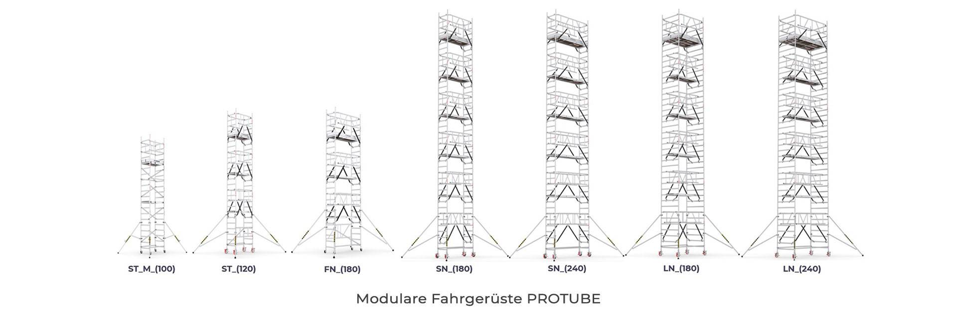 Modulare Fahrgerüste